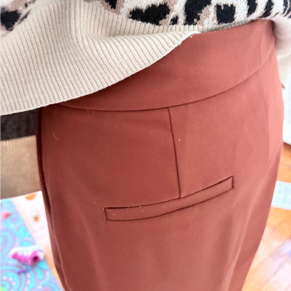 Halogen Rust Boot Cut Pants - Picture 4 of 4